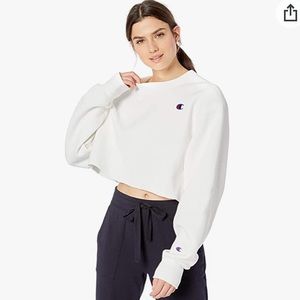 Champion Women's Reverse Weave Cut Off Crew